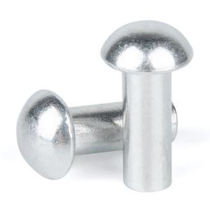GB 867 DIN 660 Stainless Steel Round Head Aluminum Solid Rivets For Construction