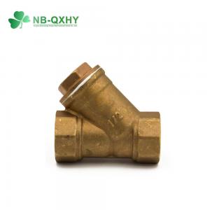China High Pressure Brass Valve Filter Y Strainer Check Valve for Water Supply PN1.0-32.0MPa supplier