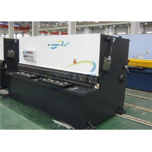 China CNC Hydraulic Swing Beam Shear Machine , Metal Plate Cutting Machine supplier