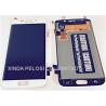 White Blue S6 LCD Screen Digitizer Assembly 2560 X 1440 Pixel