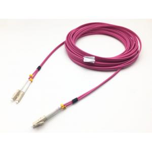 LC/LC OM4 Multimode Fiber Jumper Cable Patch Cord100G Duplex 50/125 LSZH 1/2/3/5m