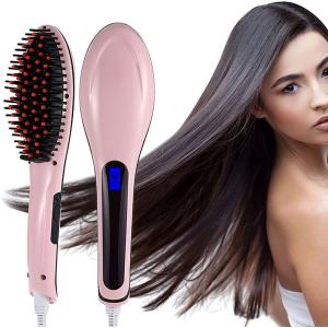 China Massage Hair Straightener Styling Brush , 80-230℃ Hair Electric Comb Brush supplier