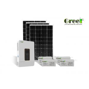 China Hybrid Grid Solar System Battery Charge Energy Solar System 10kw supplier