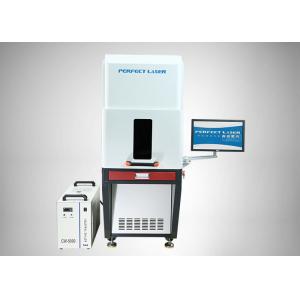 China PE-UV-3W 5W 7W 10W UV Laser Marking Machine With Enclosed Cover supplier