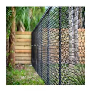China Steel Chain Link Fence For Outdoor Fence With Open Size 25*25mm 50*50mm 60*60mm 80*80mm supplier