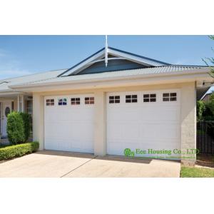 Detached garage,automatic sectional insulated garage door, Remote control sectional residential garage door for sale