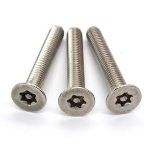 China Stainless Steel Pin In Head Torx Countersunk Screws Anti Theft Security Screws supplier