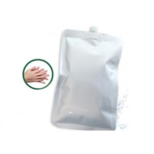 China 100ml Aluminium Foil Heat Seal Spout Pouch Hand Sanitizer Gel Packaging supplier