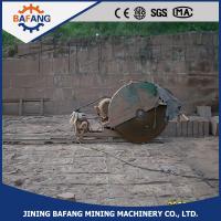 China Découpeuse diesel de sawing de bloc de pierre de carrière de rail de voie for sale