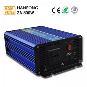 China Hanfong ZA600W Excellent quality low price pure sine wave inverters 600W power 12v 220v High Efficiency hanfong factory supplier