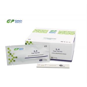 China IL 6 Interleukin 6 Test Kit Quantitative Test For Diagnostic POCT Analyzer Getein 1100 supplier