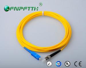 China SC/UPC-ST/UPC SM SX Fiber Optic Patch Cords with high return loss wholesale