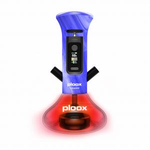 PLOOX Portable E Shisha Kit 8ml Electronic Hookah With RGB LED Light