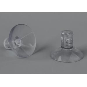 China Vacuum Suction Cup Wall Hooks PVC Transparent Suctionm Hanging Solution supplier