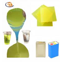 China Tough Clear Yellow Polyurethane Liquid Plastic 80 Shore A For Casting Industrial Parts on sale