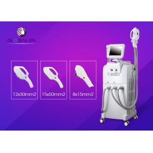 China 3 Handpiece SHR IPL Beauty Machine For Hair Removal / Pigment Therapy supplier