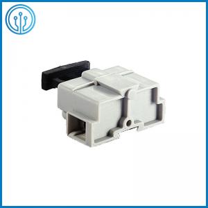China Injection Molding 5 Pole Wire Protected Connector Fuse Terminal Blocks FT06-5W With Brass Clamping Unit supplier