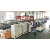 China 4 Roller Cast Film Extrusion Line Waterproof Roll Twin Screw Extruder Machine on sale