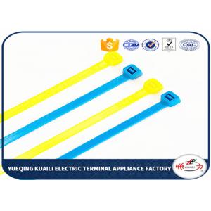 China Customized Nylon Cable Ties / colored cable ties plastic For power indutry supplier