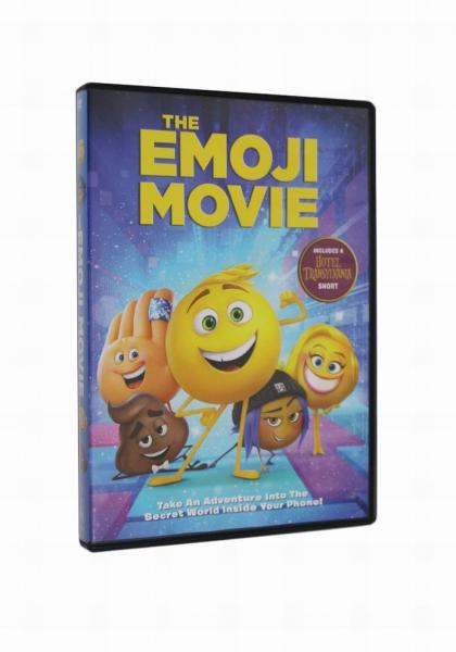 wholesale Emoji Movie Express Yourself Cartoon Disney DVD Movies,new dvd,bluray