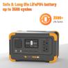 Lightweight UPS Lithium Battery Solar Generator Built In Pure Sine Wave Inverter