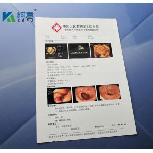 China 125 Microns White Opaque PET Film Sheets Medical Laser Film A4 B5 16K supplier