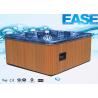 China Acrylic duoLove seat massage outdoor acrylic hot tub with 1*0.5HP, programmable circ pump wholesale