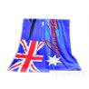 30"*60" Velour Custom Printed Beach Towels With Australian Flag