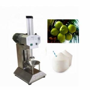 Automatically Green Coconut Peel Cutting Machine 0.8KW 2years Warranty