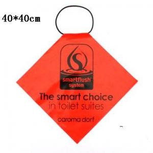 Colorful Custom Traffic Safety Flags , High Visibility Red Safety Flags