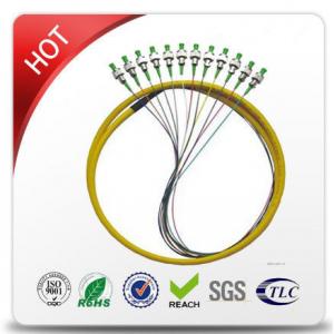 Singlemode / Multimode Fiber Optic Patch Cord Aramid Yarn Strength Member