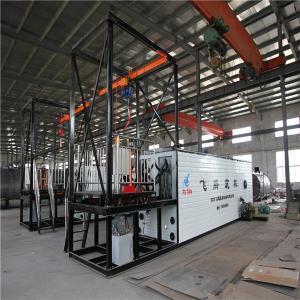 Cuboid Shape Continuous Production Bitumen Drum Melter For Barrel Packing