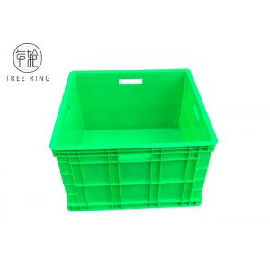 China Heavy Duty Polypropylene Stacking Boxes , Auto Square Plastic Hobby Box supplier