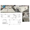 China Quartz in carrara white color bathroom vanity counter top white quartz kitchen top quartz with cheap price wholesale