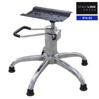 China Steel Structure Five Star Barber Chair Base Assembly Salon Chair Base Plate on sale