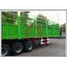 China 4 Axle Cargo Container Trailer , Container Delivery Trailer 45000kgs Carrying Volume wholesale