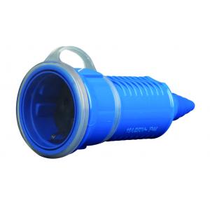 16 Amps Blue Waterproof Plug Socket Max 45 K Temperature Raise 86 X 86mm Size