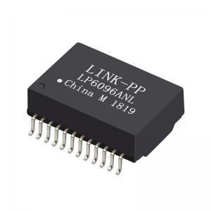 749022017 Gigabit Lan Ethernet Magnetic Transformer 24 Pin POE / POE+ 802.3af 802.3at LP6096ANL