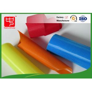 China Colored Plastic Hook And Loop Double Sided Adhesive supplier