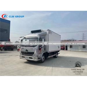 China Shacman 4x2 4T 5T Refrigerated Van Truck With Thermo King Cooling Unit supplier