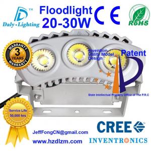 LED Flood Light 20-30W with CE,RoHS Certified and Best Cooling Efficiency Floodlight Made in China