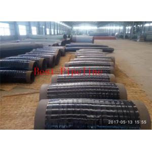 China Water Supplies Usage Epoxy Coated Steel Pipe PE/2PE/3PE Surface API RP 5L2 PN-EN 10301 supplier