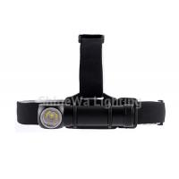 China Brightest LED Headlamp Flashlight / High Lumen Head Torch With Rechargeable Battery on sale