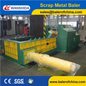 China Wanshida 160ton Non ferrous Side push out metal baler press export to South Africa supplier