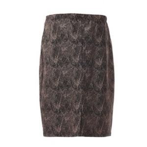 China Office Wear Womens Fashion Skirts Stylish Pencil Skirts With Abstract Pattern supplier
