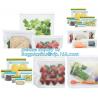 Seal Reusable PEVA Storage Bags ideal For Food Snacks, Lunch Sandwiches, Makeup,