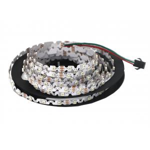 China S Shape 6mm Width Flexible LED Strip Lights SMD 3528 Built In IC P923F WS2811 RGB supplier