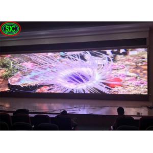 Wide Viewing Angle Indoor Full Color LED Display 4mm Mall Advertising Screen MBI5124IC