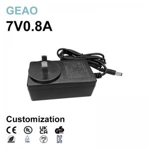 China 7V 0.8A Wall Mount Power Adapters For AC DC Scooter Water Pump Micro Projector Heated Blanket supplier