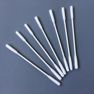 Mobile Phone Cotton Bud Swab , Plastic Cotton Swabs 2 Mm Head Width